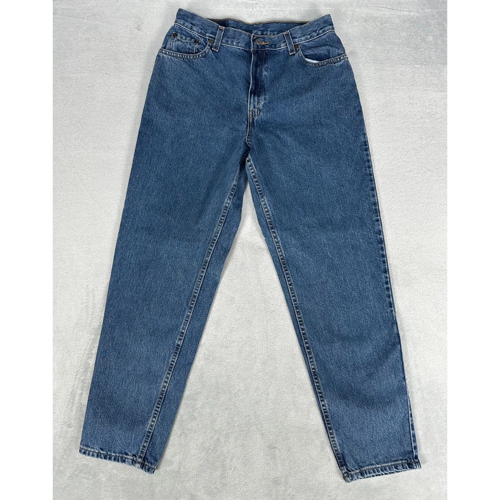 Levi's 550 Denim Jeans Women's Size‎ 12 Mis M Relaxed Fit Tapered Leg High Rise
